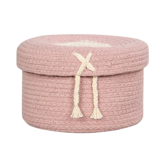 Kosz Candy Box Vintage Nude Small Lorena Canals Lorena Canals