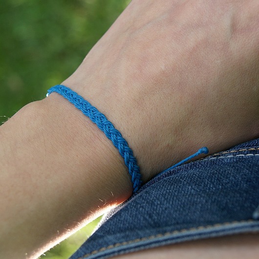 Double braid - blue SHEandHE