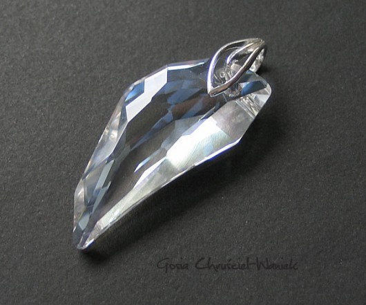 kryształ Swarovski golden shadow - nowość Gosia Chruściel-Waniek