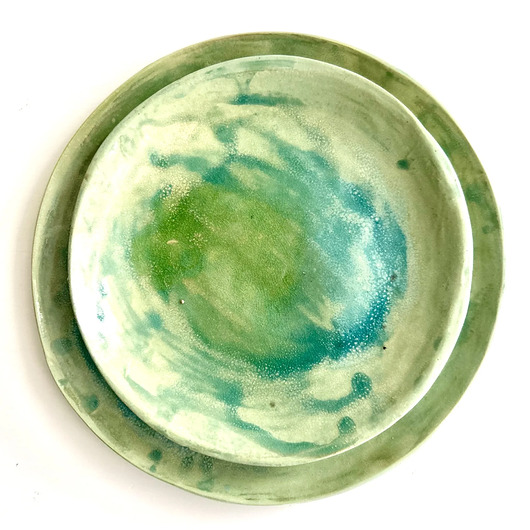 patery i talerze Patery mięta zestaw