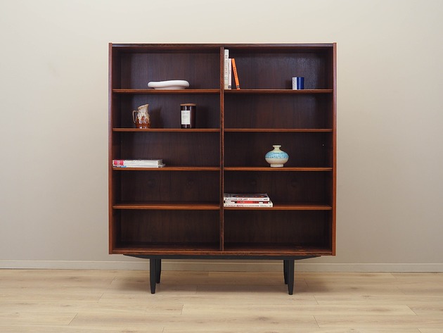 półki Regał palisandrowy, duński design, lata 70, produkcja: Hundevad