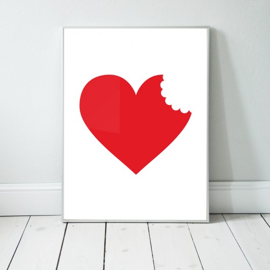 Love I | plakat B2  milostudio