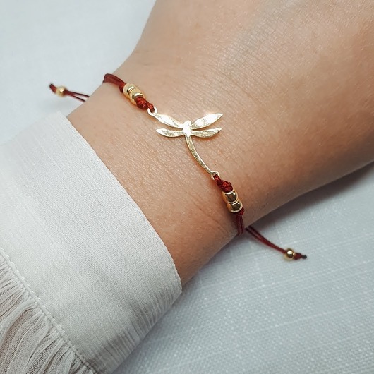 bransoletki na sznurku Ważka