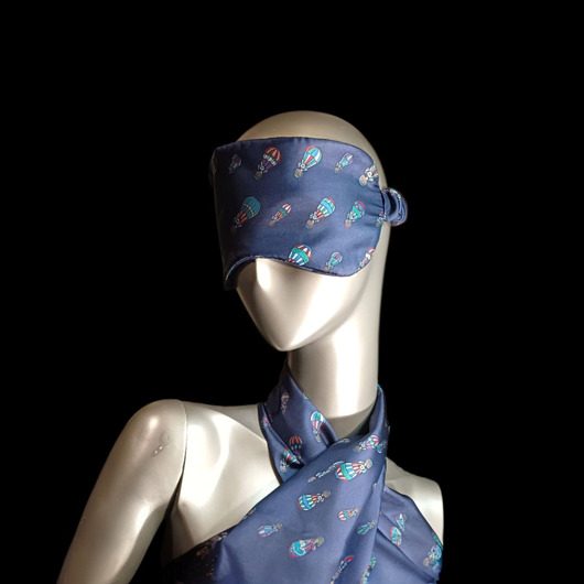 opaski na oczy Jedwabna opaska na oczy