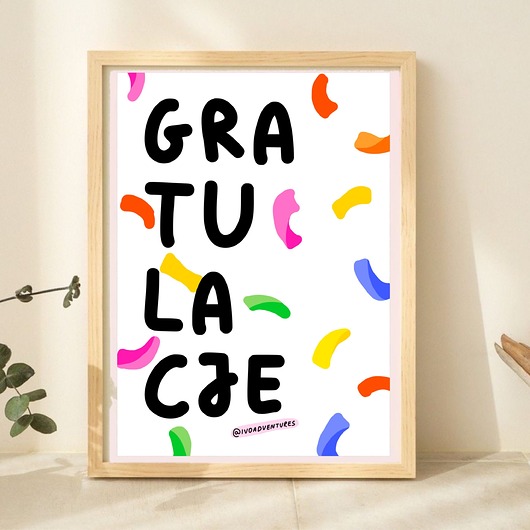 plakaty Plakat GRATULACJE!