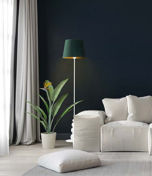 lampy podłogowe Lampa stojąca do salonu w stylu glamour LIZBONA GOLD