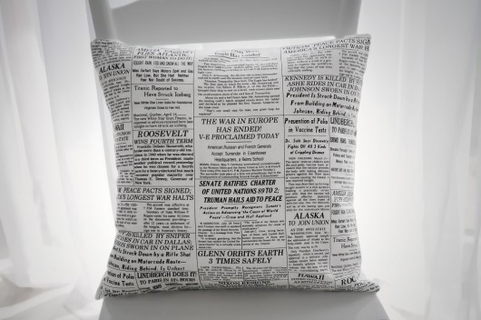 Poszewka newspaper Lollipop