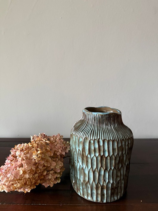 wazony Wazon ceramiczny "Deep Lines"