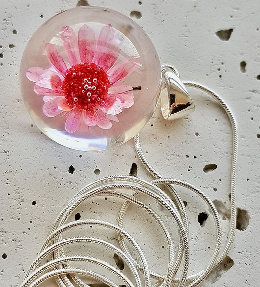 naszyjnik z kwiatkiem Grol Jewellery