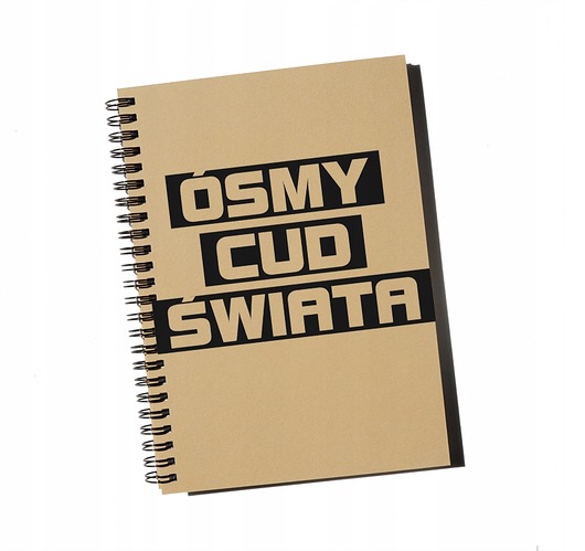 notatniki i albumy Ósmy cud świata, notatnik