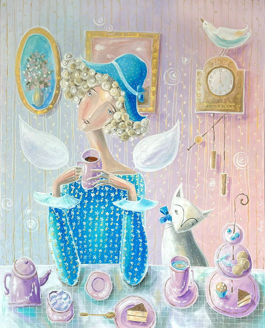 inne Five o clock ( Herbata po angielsku ) Giclee