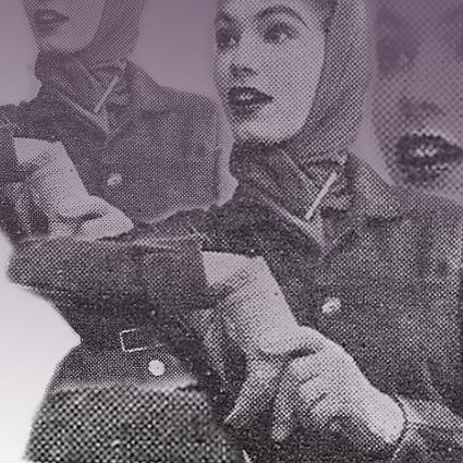 Foto retro : kobieta........ belotka