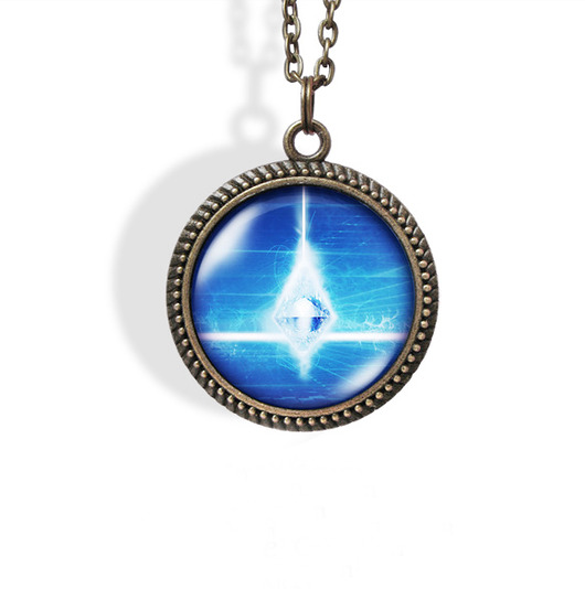 wisiory Medalion, talizman - Medytacja - brąz