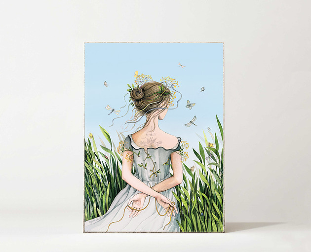 Plakat Łąka Regina Land Atelier