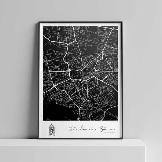 plakaty Plakat Miasto - Zielona Góra
