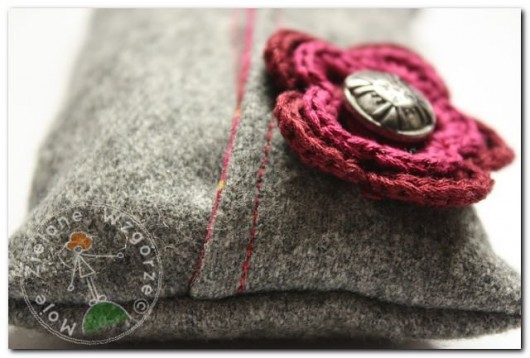 Etui Bordo - &quot;Trendy Winter&quot; Moje Zielone Wzgórze