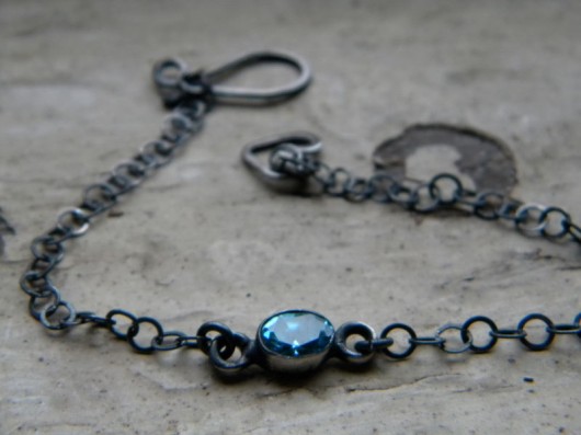 bransoletki wire wrapping topazik