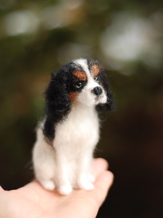 King Charles Spaniel- zamówienie indywidualne BoboLobo Handicraft
