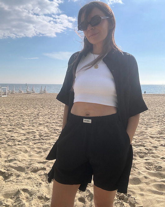 koszule damskie  Koszula Lazy days black len