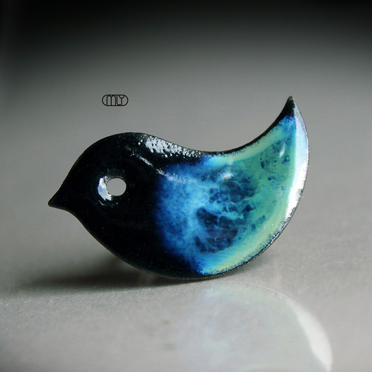 broszki Ptaszek Algowy