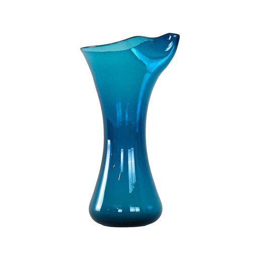 czajniki i dzbanki Dzbanek szklany kobaltowy, duński design, lata 50, produkcja: Dania