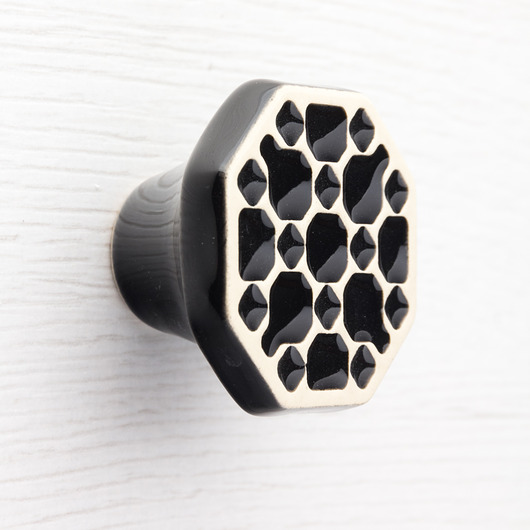 gałki do mebli Gałka do mebli, czarna, wz.10