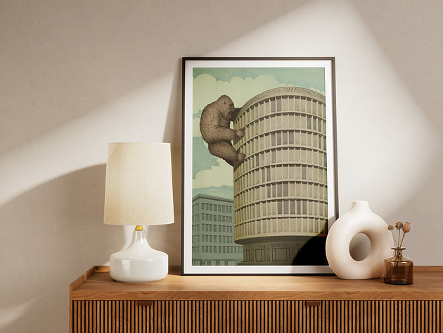 plakaty Plakat Kingkong Okrąglak