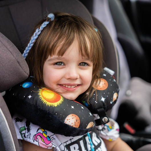 poduszki do pokoju dziecka Poduszka podróżna dla dzieci kosmos