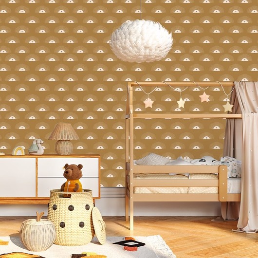 naklejki ścienne do pokoju dziecka Tapeta faded summer patterns-22 53cmx10m PZ