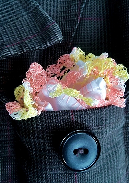 akcesoria różne Batystowe chusteczki do nosa