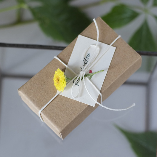 Pudełeczka na prezenty dla gości ekologiczne BeArt Handmade