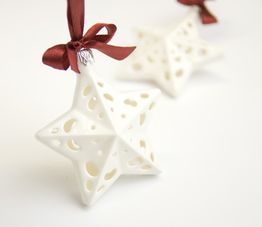 Porcelanowa gwiazdka imkadesign