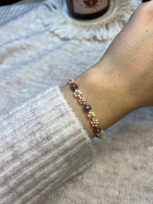 bransoletki ze szkła Bransoletka z koralików