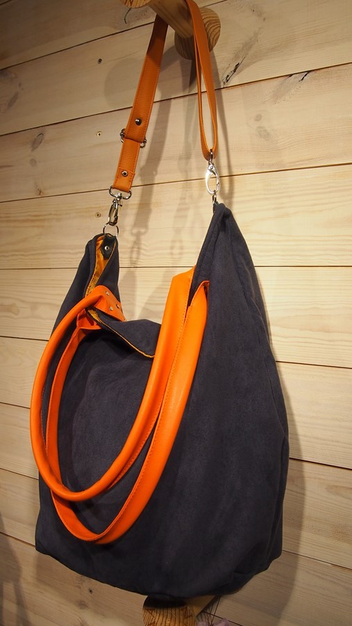 Worek XXL Granat&Orange MANA MANA