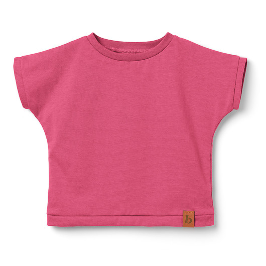 t-shirty dla dziewczynki Koszulka dziewczęca - ciemny róż