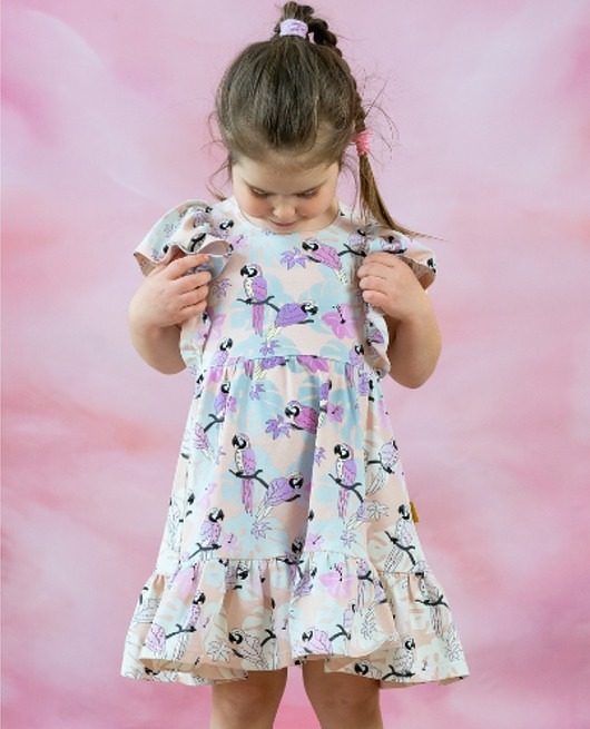sukienki dla dziewczynki Sukienka zmieniająca kolory w słońcu - Emma
