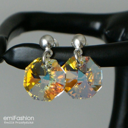 kryształ Swarovski Octagon Crystal AB MAREMI Jewelry