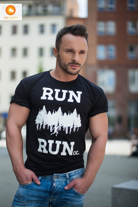 T-shirt RUN FOREST RUN - koszulka odCZAPY odCZAPY