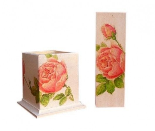Komplet ROSE caramello