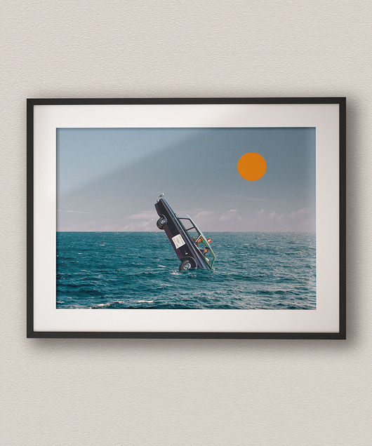 plakaty Plakat poziomy Policja Nam Dokucza ( Już nie ) - Kolaż Fine Art