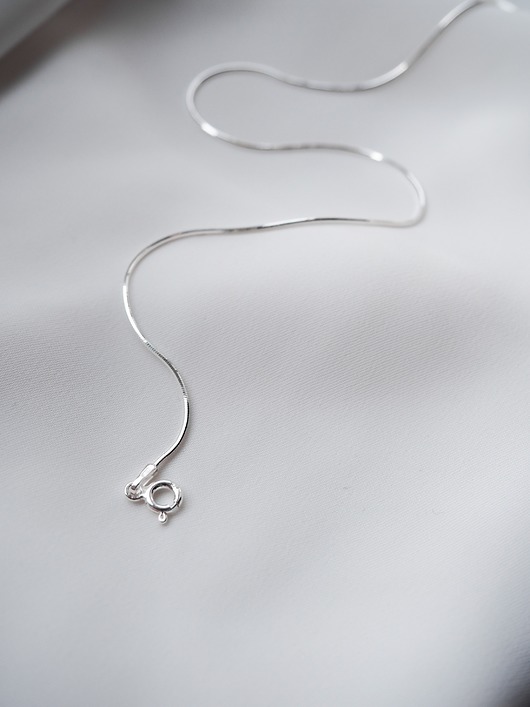 srebrne naszyjniki Łańcuszek minimalistyczny linka srebrny LINE