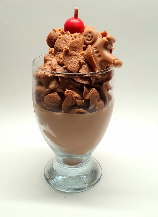 świeczniki i świece Świeca sojowa - piernikowy deser