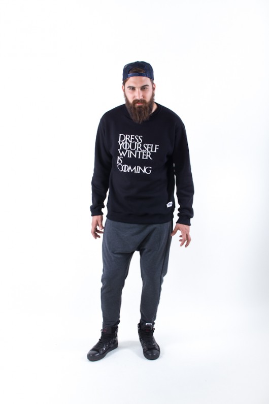 Bluza WINTER IS COMING L STREETCODE