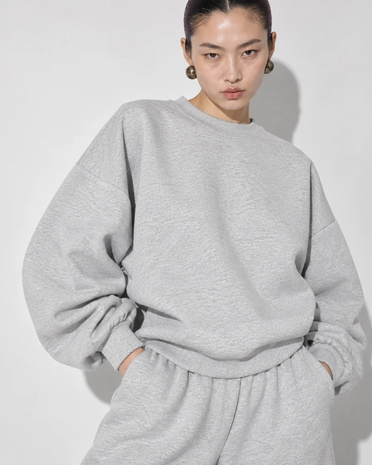 bluza bez kaptura damska Bluza Soho grey