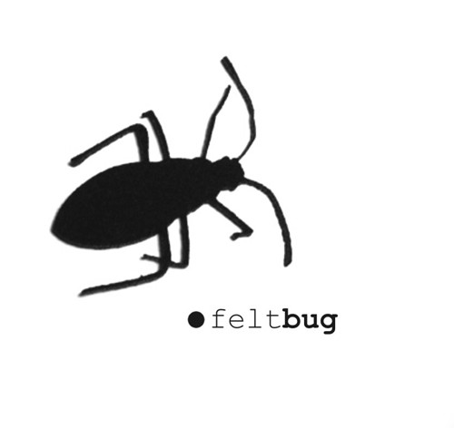 felt bug... felt label
