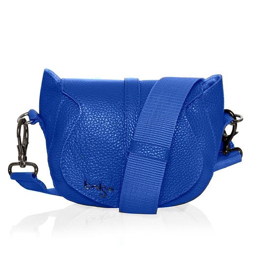torby na ramię Torba skórzana Adda niebieska marki Bolsa