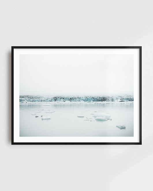 Fotografia kolekcjonerska "Fjallsarlon" BITE OF ICELAND