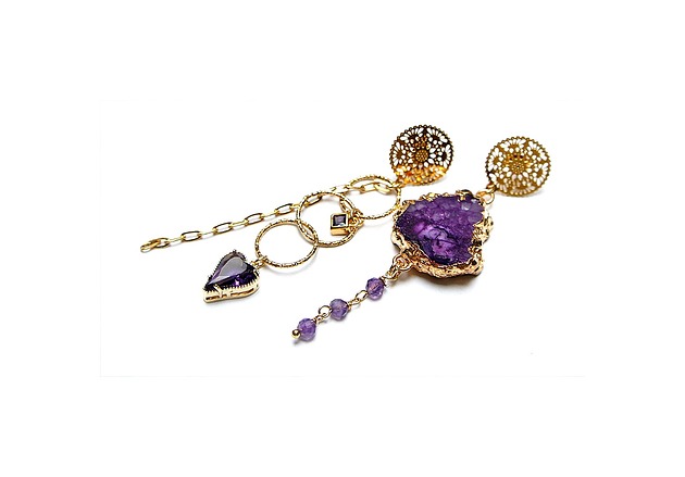 kolczyki z kamieniami Kolczyki Alloys Collection  /Odd/ - Variations  vol. 21