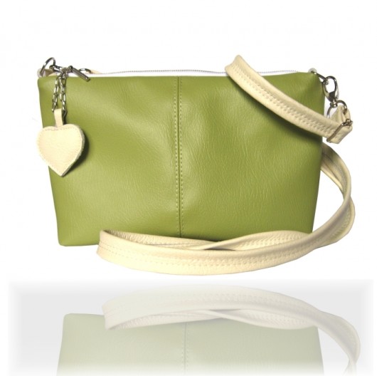 Green Leather Bag sabi tatka