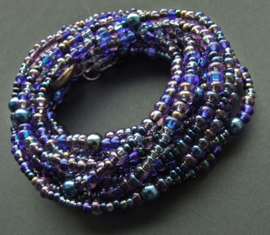 Coctail cobalt - naszyjnik Buy or Die